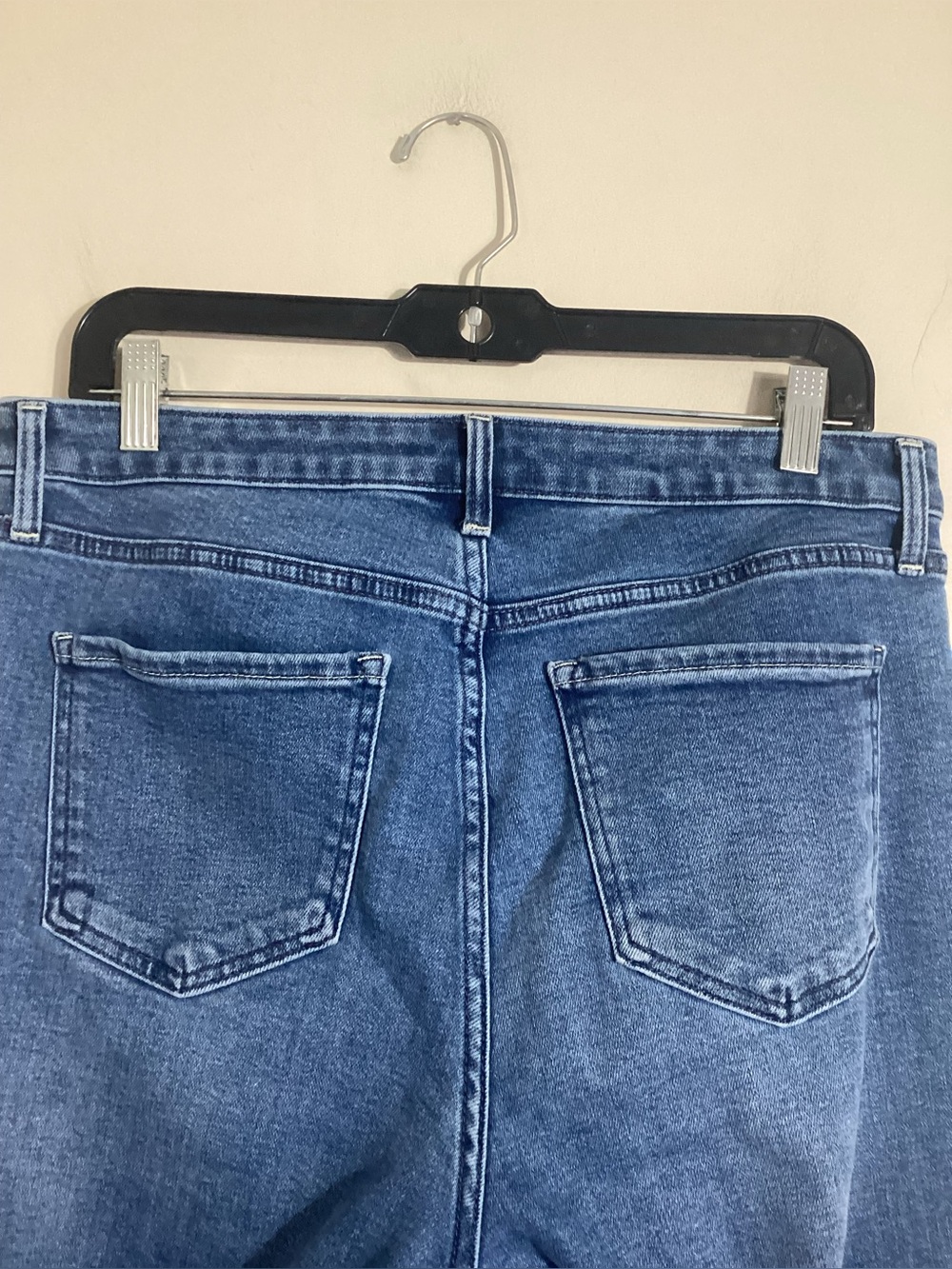 Quince Womens Stretch High Rise Straight Leg Jeans Size 31 - Picture 7 of 14